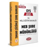 2023 Milli Eğitim Bakanlığı Şube Müdürlüğü Tamamı Çözümlü GYS Soru Bankası - Data Yayınları