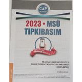 2023 MSÜ Tıpkı Basım Milli Savunma Üniversitesi Askeri Öğrenci Aday Belirleme Sınavı