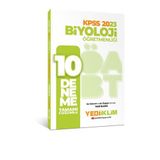 2023 ÖABT Biyoloji Öğretmenliği Tamamı Çözümlü 10 Deneme - Yediiklim Yayınları