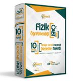2023 ÖABT Fizik Öğretmenliği 10'lu Dijital Çözümlü Paket Deneme Anamorfik Yayınları