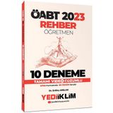 2023 ÖABT Rehber Öğretmen Tamamı Çözümlü 10 Deneme - Yediiklim Yayınları