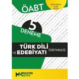 2023 ÖABT Türk Dili ve Edebiyatı Öğretmenliği 5 Deneme MasterWork Yayınları
