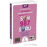 2023 Özel Baskı AYT Öncesi Çözülmesi Gereken Son 987 Soru Eşit Ağırlık Öğrencileri için - Karekök Yayınları