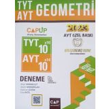 2023 Özel Baskı TYT AYT Geometri Deneme - Çap Yayınları