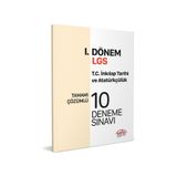 2023 Özel LGS 8. Sınıf 1. Dönem T.C. İnkılap Tarihi ve Atatürkçülük Çözümlü 10 Deneme - Editör Yayınları