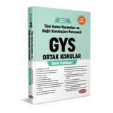 2023 Türkiye Kamu Kurumları ve Bağlı Kuruluşları Personeli GYS ve Unvan Değişikliği Ortak Konular Soru Bankası - Data Yayınları