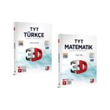 2024 3D Yayınları Tyt Türkçe ve Matematik Soru Bankasi Seti