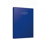 2024 Ajanda 17X24 cm Çizgili Cilt Bezli Dikişli 1 Adet Günlük Planlayıcı Cilt Bezi Ciltli Ajanda 2024 Ofis Okul Büro Lacivert
