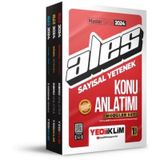 2024 ALES Sözel Yetenek Konu Anlatımı Modüler Set 3 Cilt - Yediiklim Yayınları