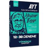 2024 AYT Türk Dili ve Edebiyatı Yazar Eser 12 x 30 Deneme