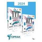 2024 AYT-TYT Kimya Soru 2'li Bankası Seti Toprak Yayıncılık