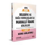 2024 Belediye ve Bağlı Kuruluşları İle Mahalli İdare Birlikleri 2. Grup Konu Anlatımlı - Data Yayınları