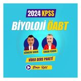 2024 Biyoloji ÖABT Video Ders Paketi - Dijital Hoca Akademi