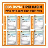 2024 DGS ÖSYM Çıkmış Soru Tıpkı Basım Türkiye Geneli 6lı Dijital Çözümlü Deneme