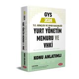 2024 GYS Gençlik ve Spor Bakanlığı Yurt Yönetim Memuru ve VHKİ Konu Anlatımlı
