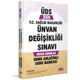 2024 GYS T.C. Sağlık Bakanlığı Unvan Değişikliği Sınavı Ortak Konular Konu Anlatımlı Soru Bankası Data Yayınları