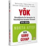 2024 Gys Yok Nokta Atışı Soru Cevap - Editör Yayınları