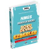 2024 Hmgs Avukatlik Hukuku Soru Cevap Ezberler - Dizgi Kitap