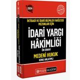 2024 İktisadi ve İdari Bilimler Fakültesi Mezunları İçin İdari Yargı Hakimliği Ön Sınavı Medeni Hukuku