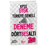 2024 İsem KPSS GYGK Türkiye Geneli Deneme 4-5-6