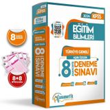 2024 Kpss Egitim Bilimleri Anamorfik 8Li Paket Deneme Sinavi Tg Dijital Cozumlu