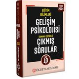 2024 KPSS Eğitim Bilimleri Gelişim Psikolojisi Tamamı Çözümlü Çıkmış Sorular Roman Boy - Pegem Akademi