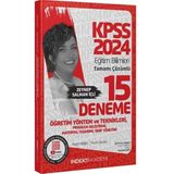 2024 KPSS Eğitim Bilimleri Öğretim Yöntem Teknikleri, Program Geliştirme 15 Deneme Çözümlü