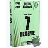2024 KPSS Eğitim Bilimleri Tamamı Çözümlü 7 Deneme
