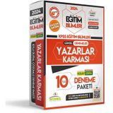 2024 KPSS Eğitim Bilimleri Yazarlar Karması Türkiye Geneli Dijital Çözümlü 10 Deneme İnformal Yayınları
