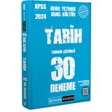 2024 KPSS Genel Kültür Genel Yetenek Tarih 30 Deneme