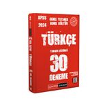 2024 KPSS Genel Kültür Genel Yetenek Türkçe 30 Deneme Pegem Akademi Yayıncılık