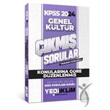 2024 KPSS Genel Kültür Konularına Göre Tamamı Çözümlü Çıkmış Sorular - Yediiklim Yayınları