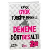 2024 KPSS Genel Yetenek Genel Kültür Türkiye Geneli Deneme 4-5-6