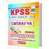 2024 KPSS Lisans Coğrafya Sıradışı Soru Bankası