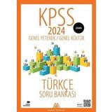 2024 KPSS Lisans GYGK Türkçe Soru Bankası