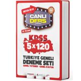 2024 KPSS Lise Ön Lisans Türkiye Geneli 5 x 120 Deneme Seti - Akademi Denizi