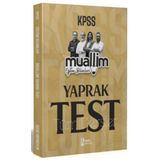 2024 Kpss Muallim Eğitim Bilimleri Tüm Dersler Yaprak Test