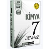 2024 KPSS ÖABT Kimya Öğretmenliği Tamamı Çözümlü 7 Deneme Pegem Akademi