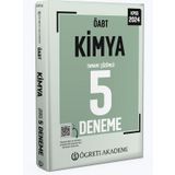 2024 KPSS ÖABT Kimya Tamamı Çözümlü 5 Deneme Öğreti Akademi
