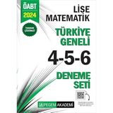 2024 KPSS ÖABT Lise Matematik Tamamı Çözümlü Türkiye Geneli 4-5-6 (3'lü Deneme Seti)