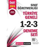 2024 KPSS ÖABT Sınıf Öğretmenliği Tamamı Çözümlü Türkiye Geneli 1-2-3 (3'lü Deneme Seti)