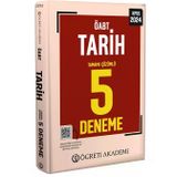 2024 KPSS ÖABT Tarih Tamamı Çözümlü 5 Deneme