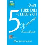 2024 KPSS ÖABT Türk Dili ve Edebiyatı 5 Deneme