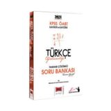 2024 KPSS ÖABT Türkçe Öğretmenliği Tamamı Çözümlü Soru Bankası Yargı Yayınevi