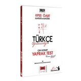 2024 KPSS ÖABT Türkçe Öğretmenliği Yaprak Test