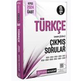 2024 KPSS ÖABT Türkçe Tamamı Çözümlü Çıkmış Sorular