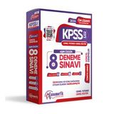 2024 KPSS Ön Lisans GY-GK TG Kurumsal 8Li Dijital Çözümlü Paket Deneme Sınavı An (Beyaz)