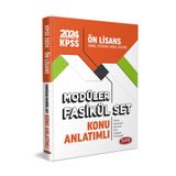 2024 Kpss Ön Lisans Modüler Konu Anlatımlı Fasikul Set - Data Yayınları