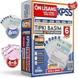 2024 KPSS Ön Lisans ÖSYM Çıkmış Soru Tıpkı Basım 6lı Deneme Paketi Deneme Kitapçıkları