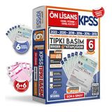 2024 KPSS Ön Lisans ÖSYM Çıkmış Soru Tıpkı Basım 6lı Deneme Paketi TG Deneme Kit (Beyaz)